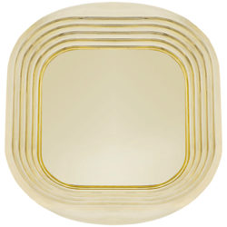 Tom Dixon Form Square Tray, Brass